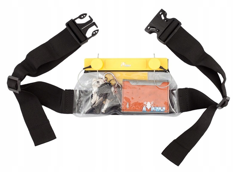 Amphibious pas z wodoodpornym etui Deep Case Clear