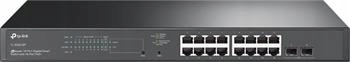 Switch TP-Link SG2218P Smart, 16x GLan s PoE+, 2x Sfp, 150W, Omada Sdn