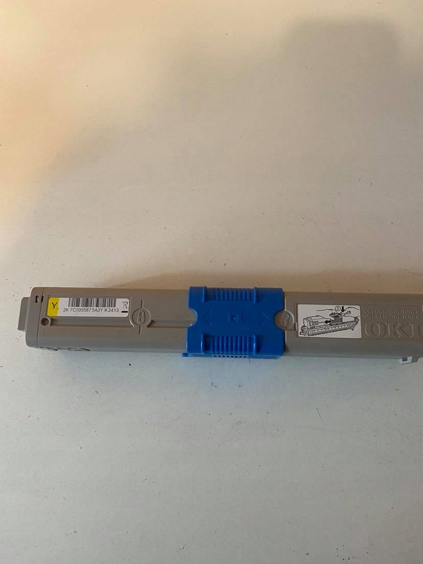 OKI TONER YELLOW ORYGINAŁ PUSTY