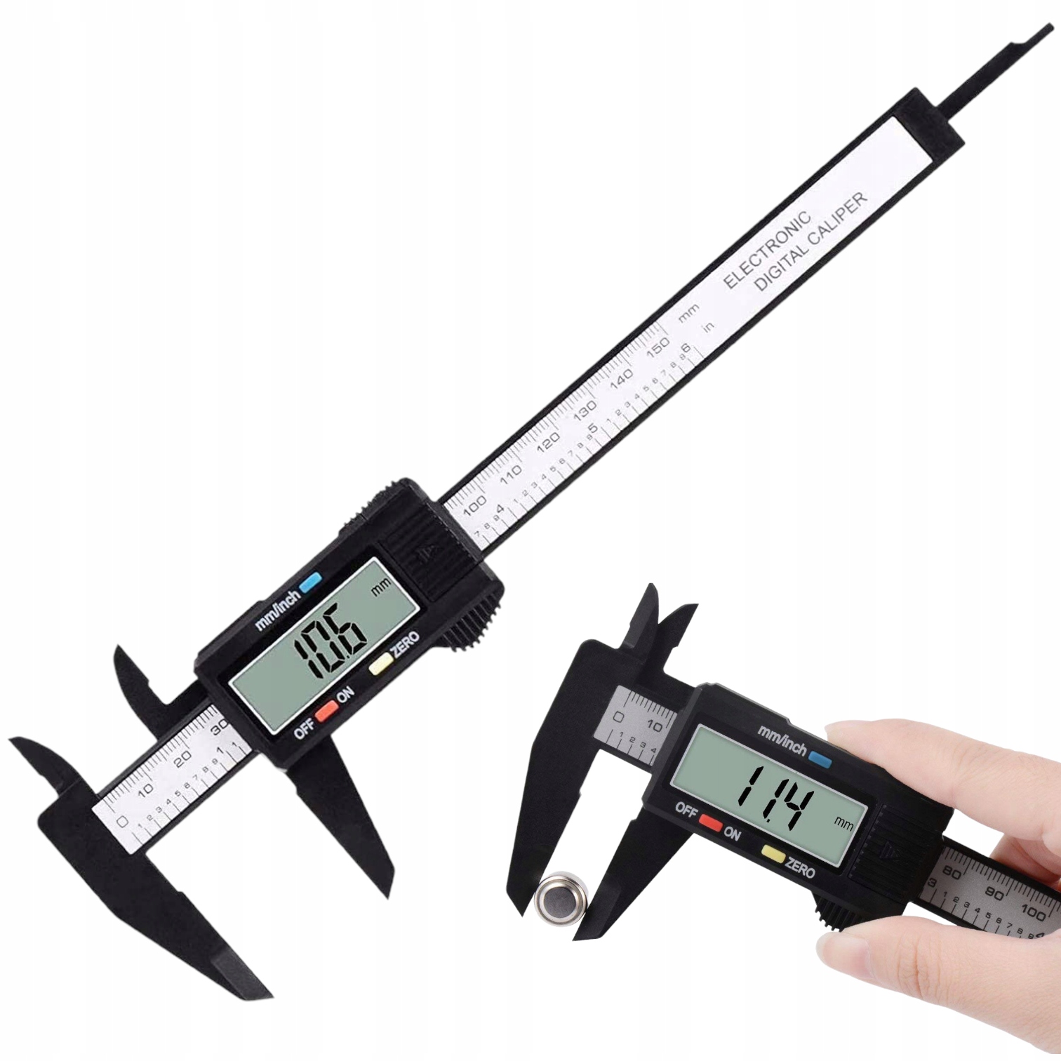 

Suwmiarka Elektroniczna Cyfrowa Pomiarowa LCD 150