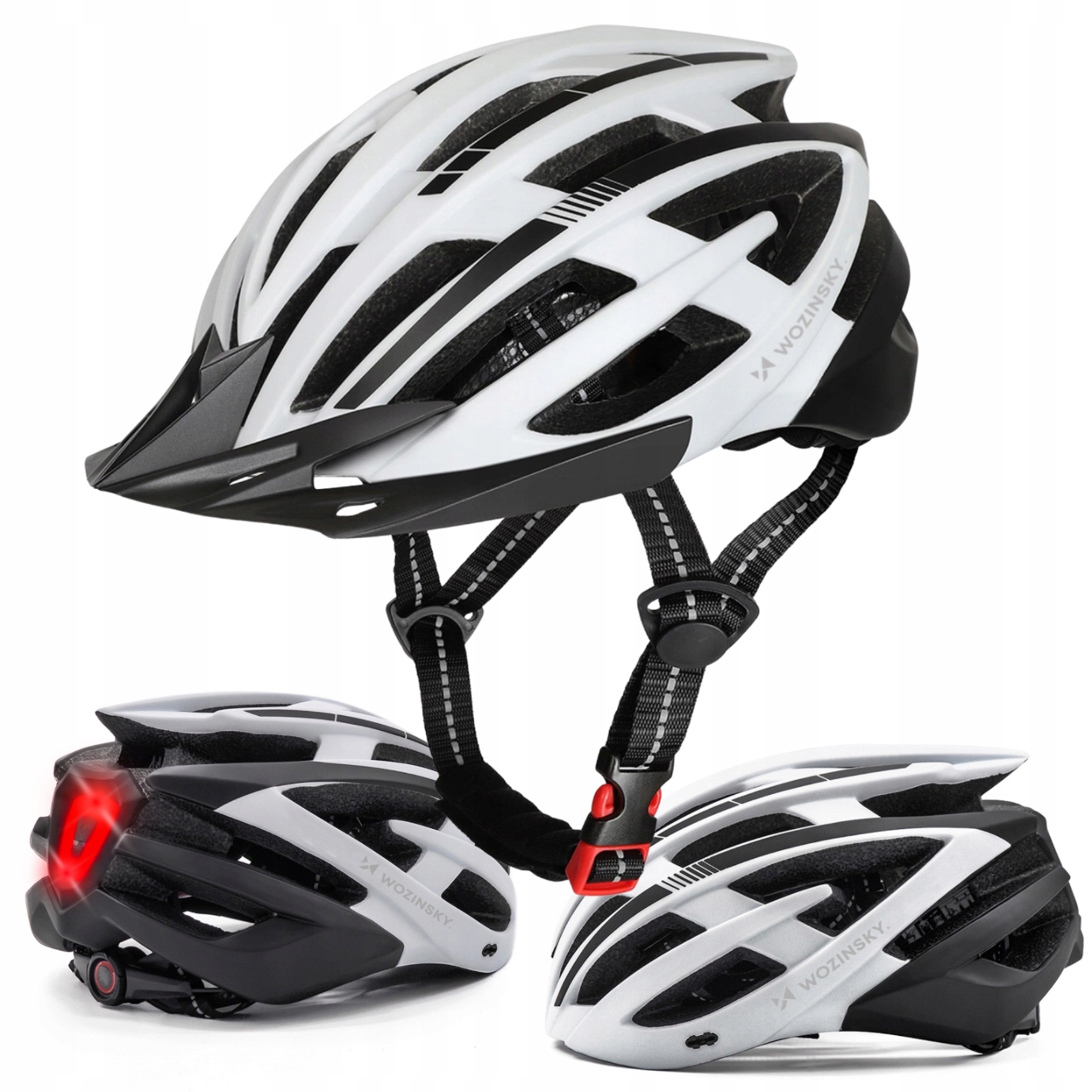 Cyklistická Přilba Mtb Ventilace Lehká Nastavitelná Led Lampa Usb-c 6 Režimů