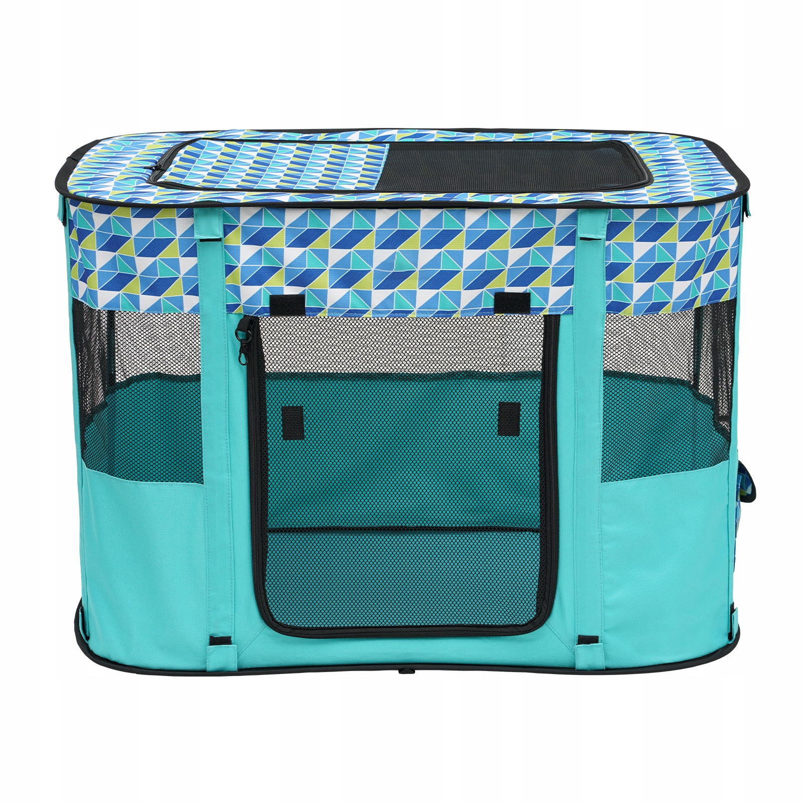 Levně SucceBuy Kotec pro štěňata 812x609x558MM Obdélník s skládací mísou