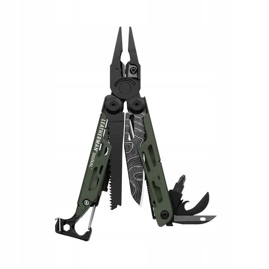 Multitool Leatherman Signal 832692 Limited Green Topo 19 Narzędzi