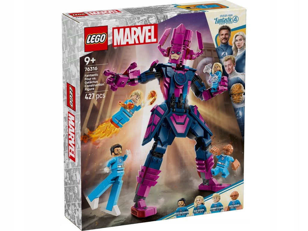 Lego 76316 Marvel Figurka Fantastické čtyřky versus Galactus