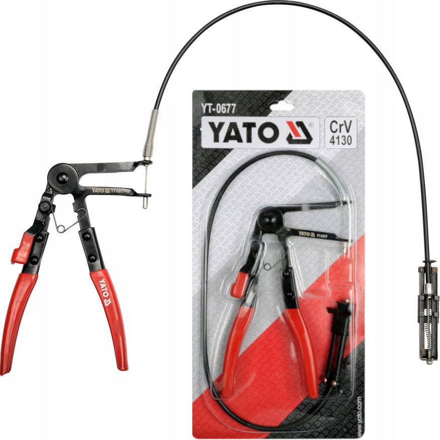 Yato Szczypce Z Linką Do Opasek Zaciskowych 690mm