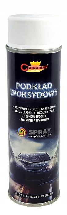 Champion Podkład Epoksydowy Antykorozyjny Biały Epoxy Primer Spray 500 ML