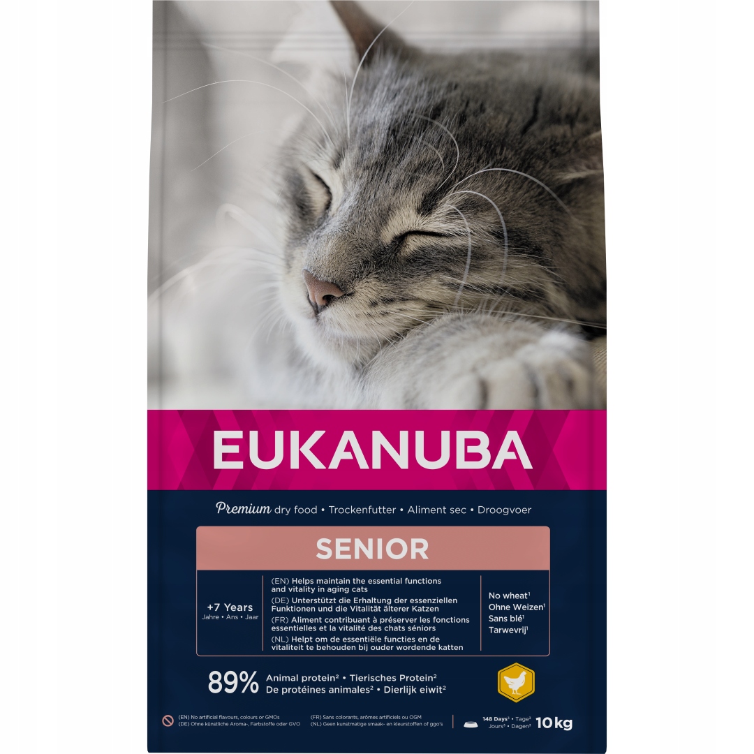 Eukanuba Cat Senior Top Condition Kuře 10 kg