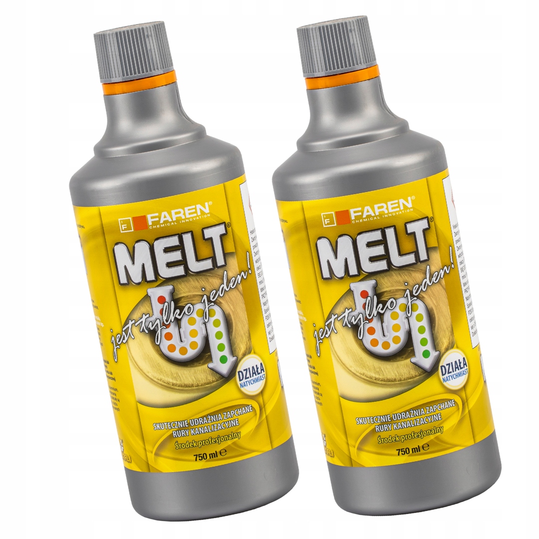 Prostředek K Zprůchodnění Potrubí Kanalizačních Sifonů Melt Silný Přípravek 750 ML