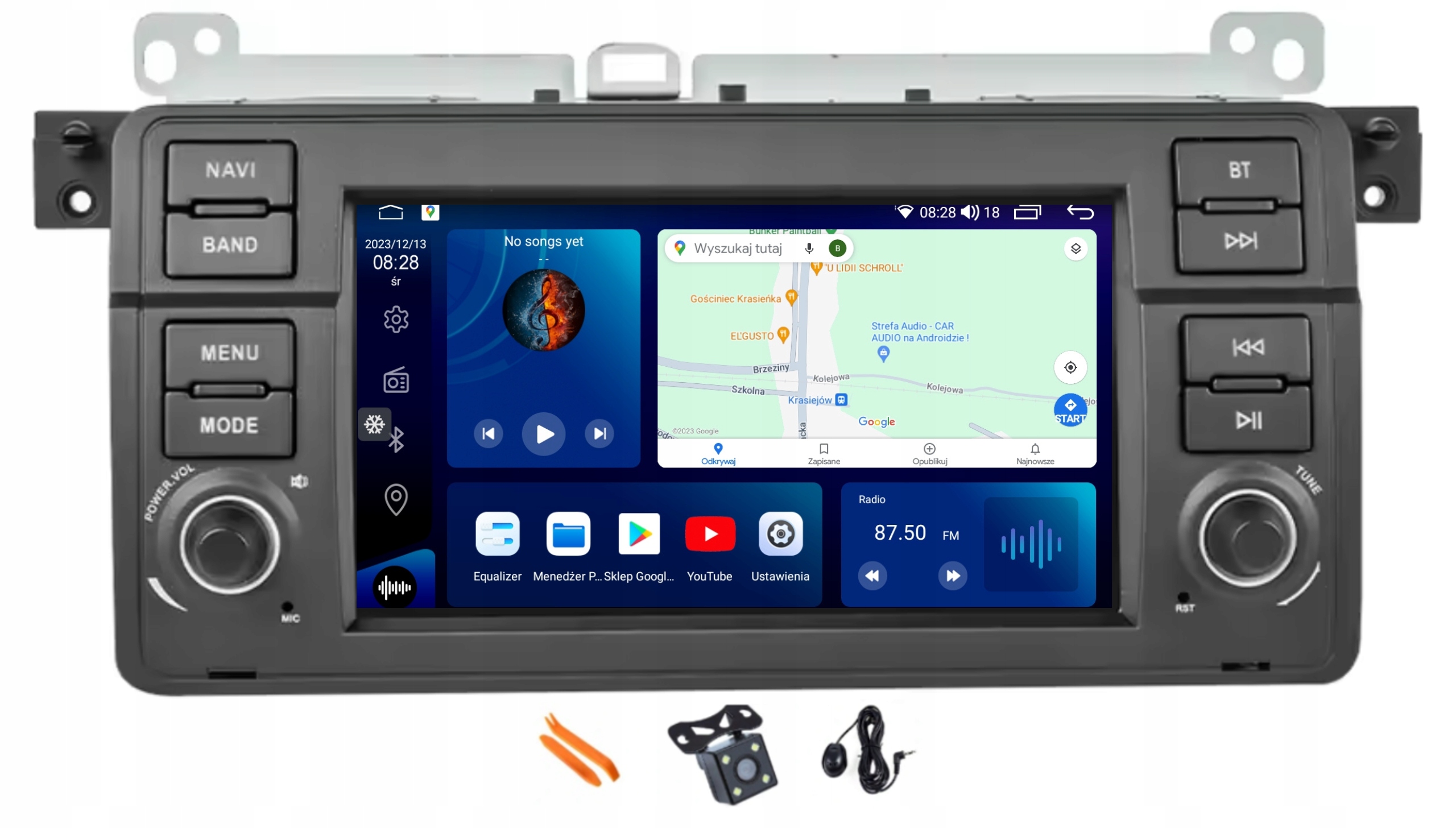 Radio Android Nawigacja Carplay Lte Gps Bmw E46 3 M3 E46 3 Rover 75 Coupe 1