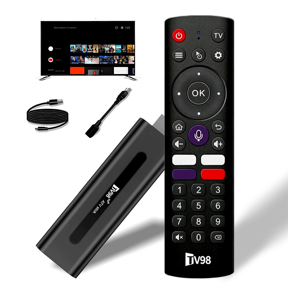 Odtwarzacz Multimedialny Smart Tv Android 14 Smart Tv Stick Box Wifi