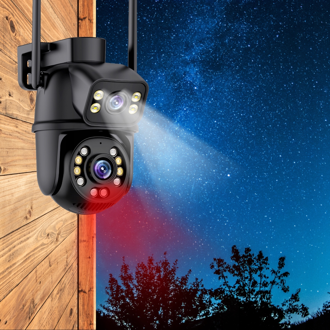 PODWÓJNA KAMERA OBROTOWA WIFI IP UHD AUDIO ZEWNĘTRZNA 6MPX 6MP 4K DETEKCJA EAN (GTIN) 5904384406128