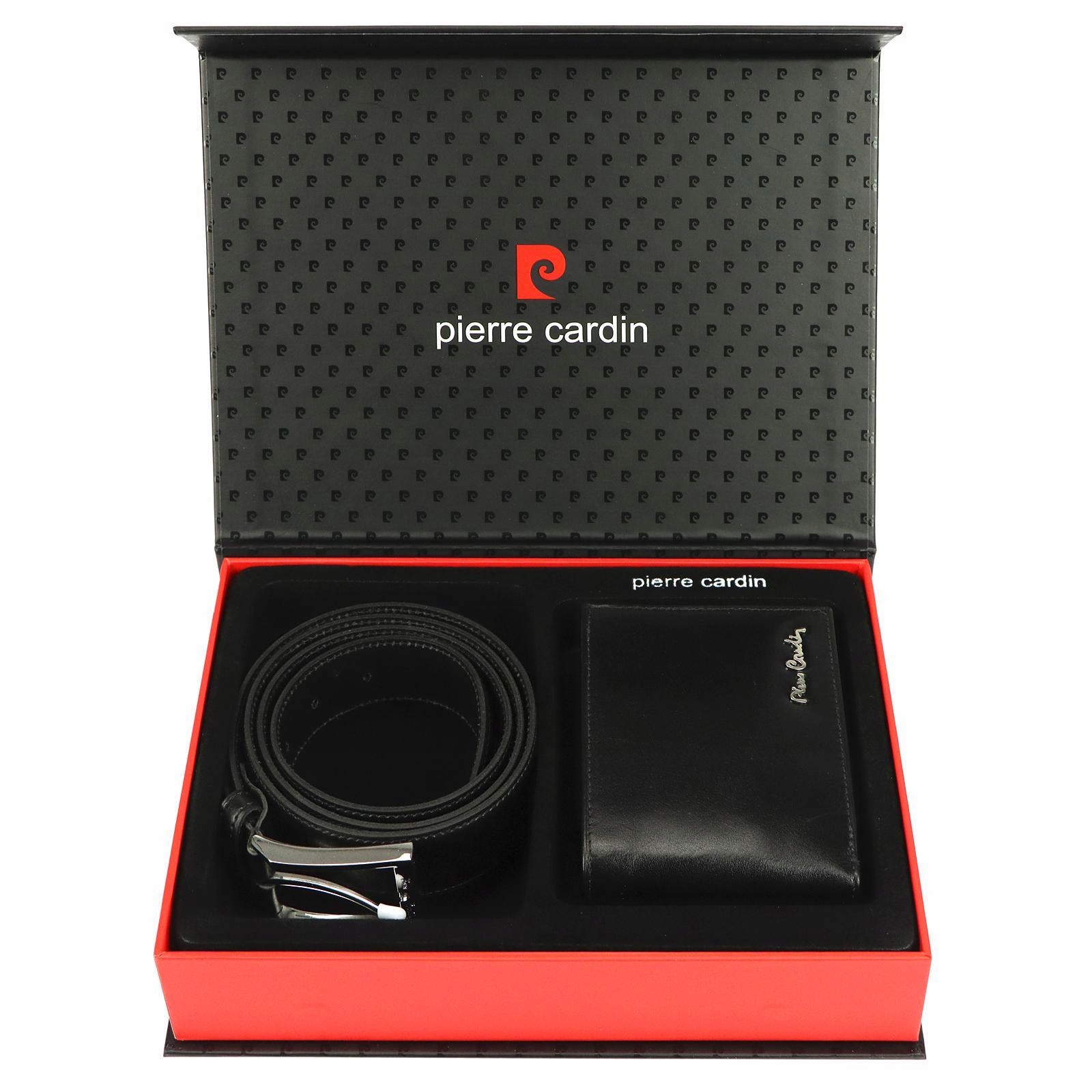 

Pierre Cardin Zestaw Prezent. Męski Portfel+pasek