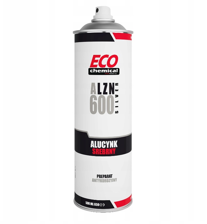 

Alucynk Spray Srebrny Alzn 600 Ecochemical