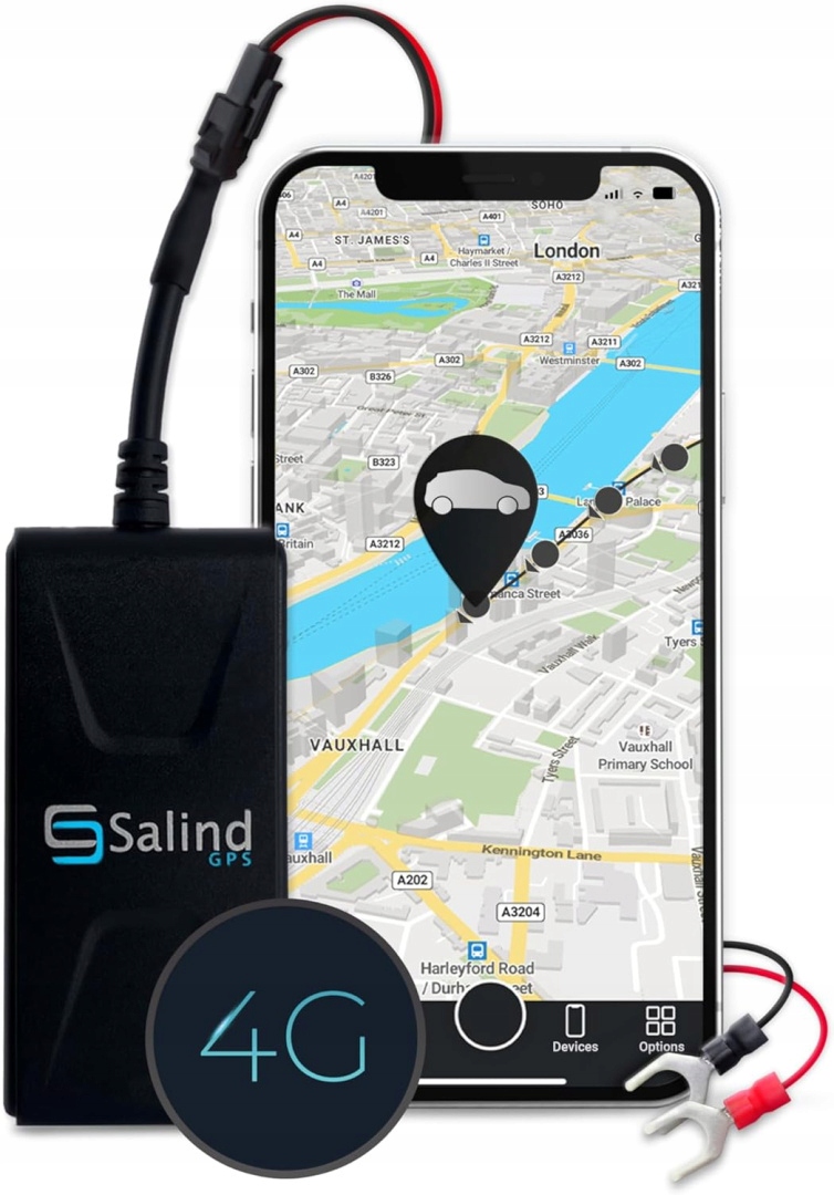 Lokalizator Gps Śledzenie Salind Tracker 01 4G Do Pojazdów Sim