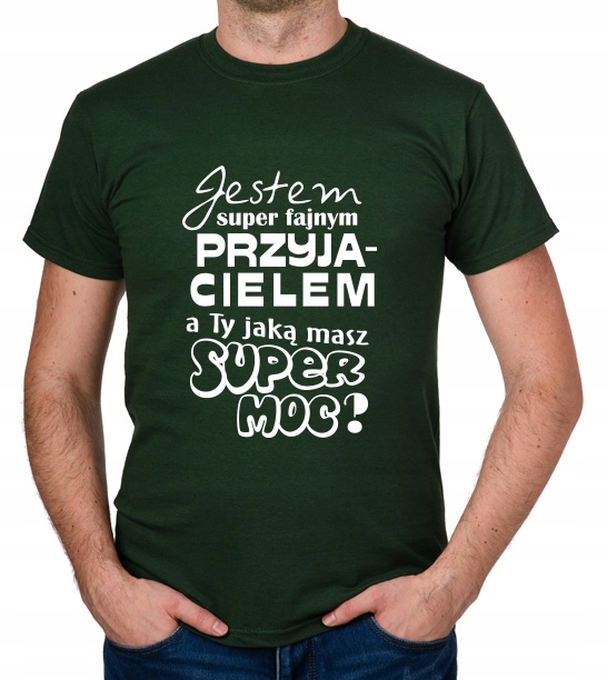 

koszulka Najlepszy Przyjaciel Kolega Super prezent