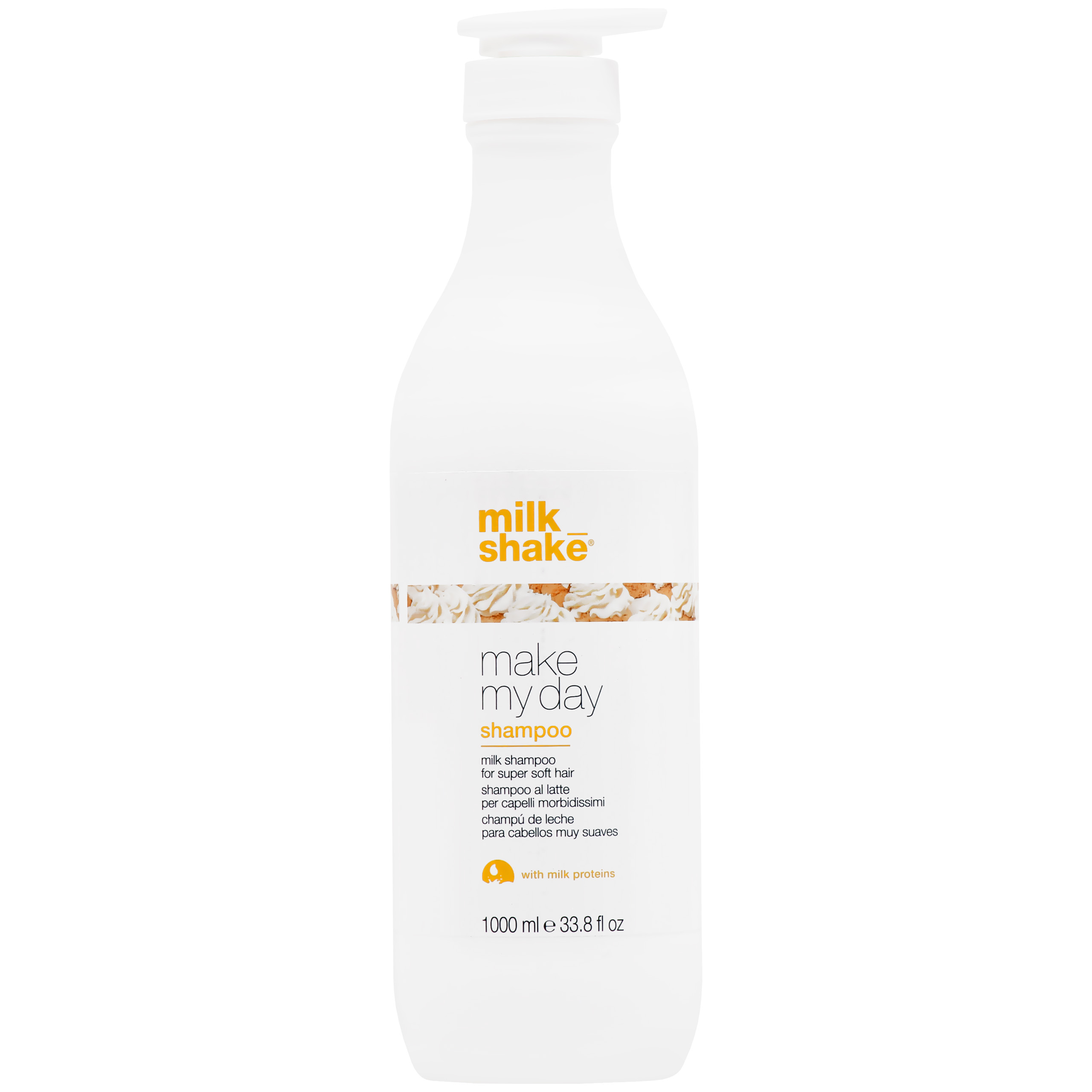 Milk Shake Make My Day – denní šampon s mléčnými proteiny, 1000 ml