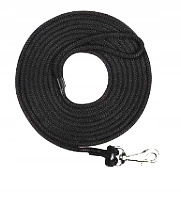 Levně Chaba treningové vodítko 10 10 m černá