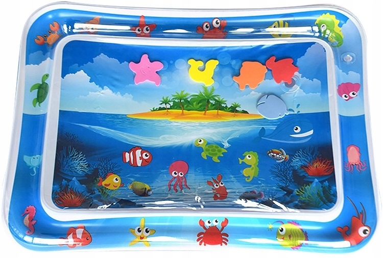 Mata wodna sensoryczna zwierzątka morskie 69x50x8