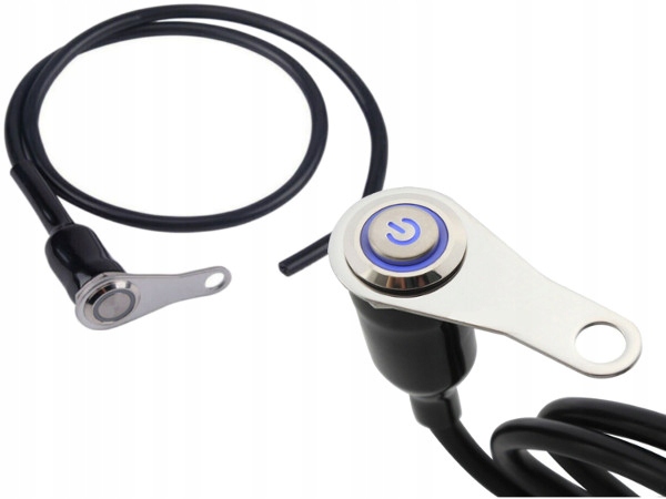 PRZEŁĄCZNIK WŁĄCZNIK MOTOCYKLOWY ŚWIATEŁ LAMP ON/OFF LED