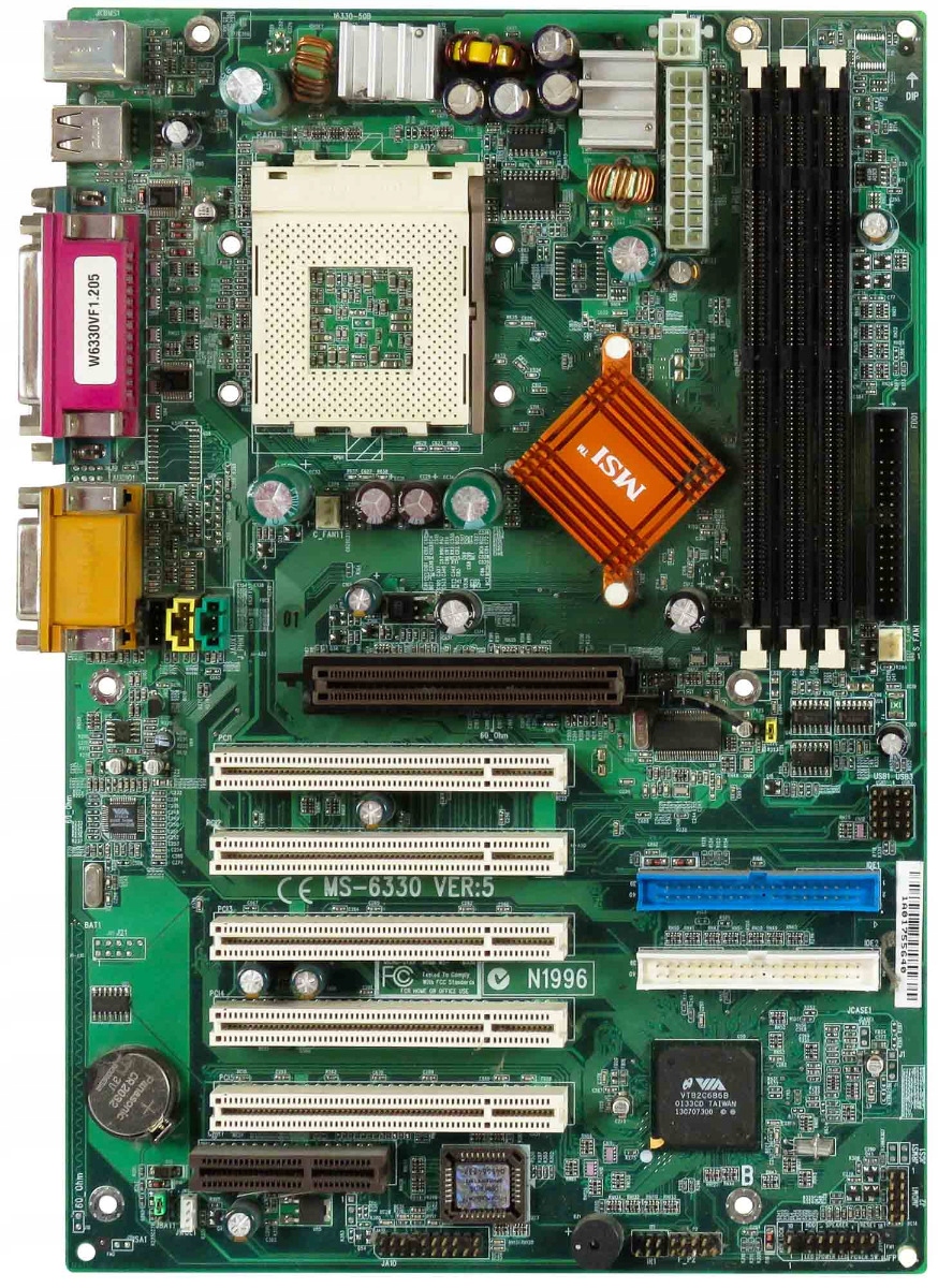 Msi MS-6330 VER:5 s.462 Sdram Agp Pci