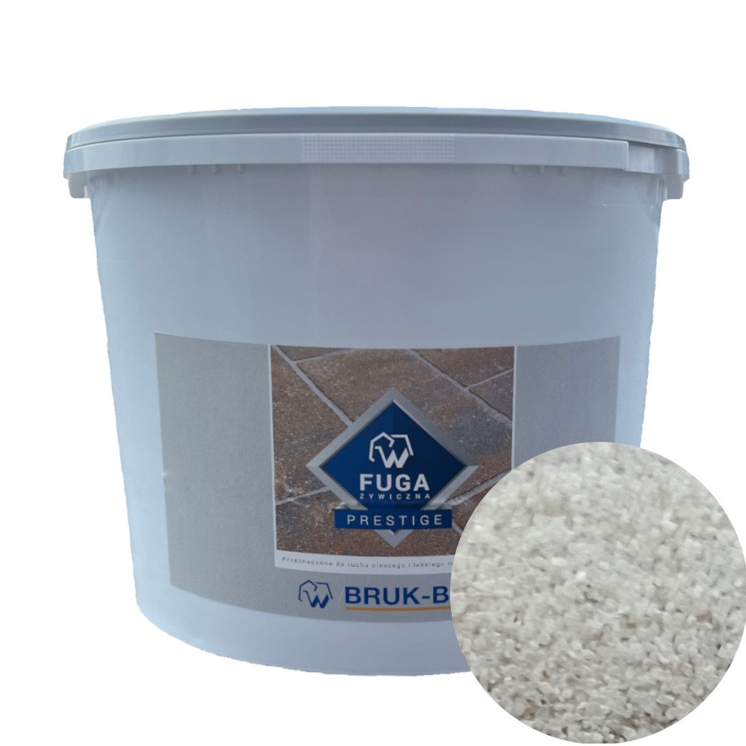 FUGA ŻYWICZNA PREMIUM DO KOSTKI BRUKOWEJ BIAŁY BRUK-BET 25KG