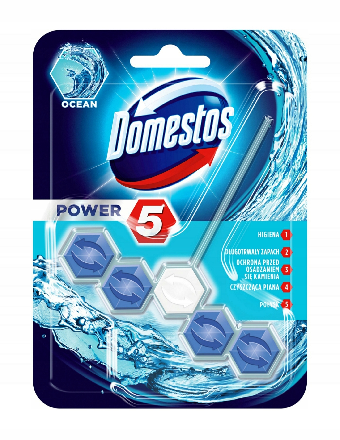 

Domestos Power 5 Ocean Zawieszka Do Wc 55G