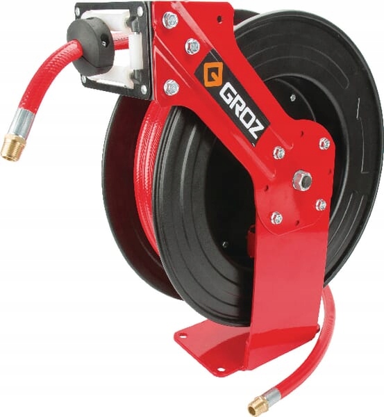 Navíjalo s hadicou vzduch voda Groz, 12.7 mm 15 m 47903 Goz