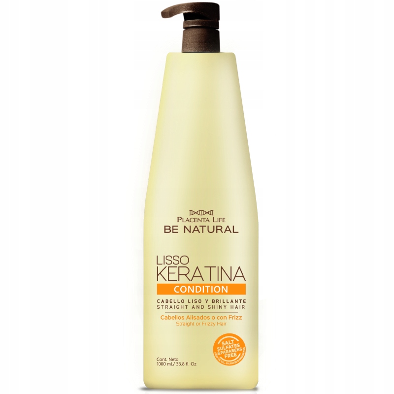 Placenta Life Odżywka do włosów Wygładzajaca Lisso Keratina keratyna 1000ml