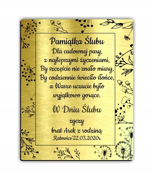 Elegancka tabliczka informacyjna trwała PRZEDSZKOLE SZKOŁA Gabinet Biuro A4 EAN (GTIN) 5903919096322