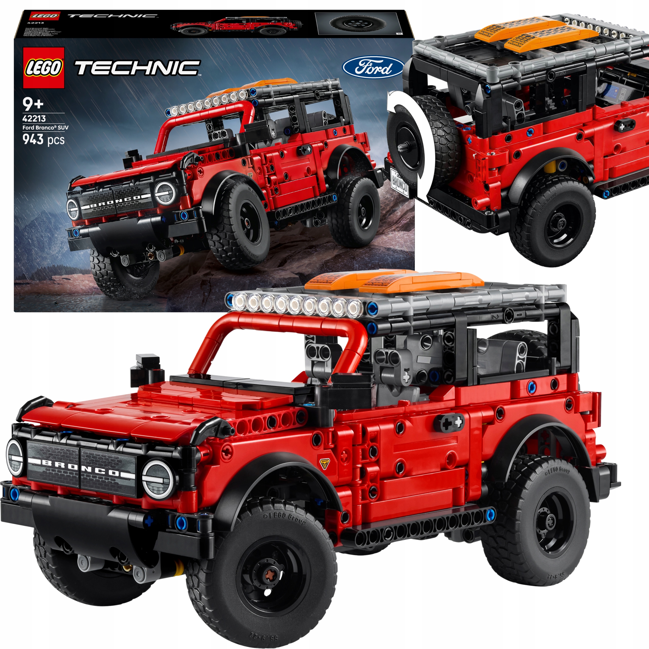 Lego Technic Suv Ford Bronco Zestaw Klocków Premium Na Święta XXL