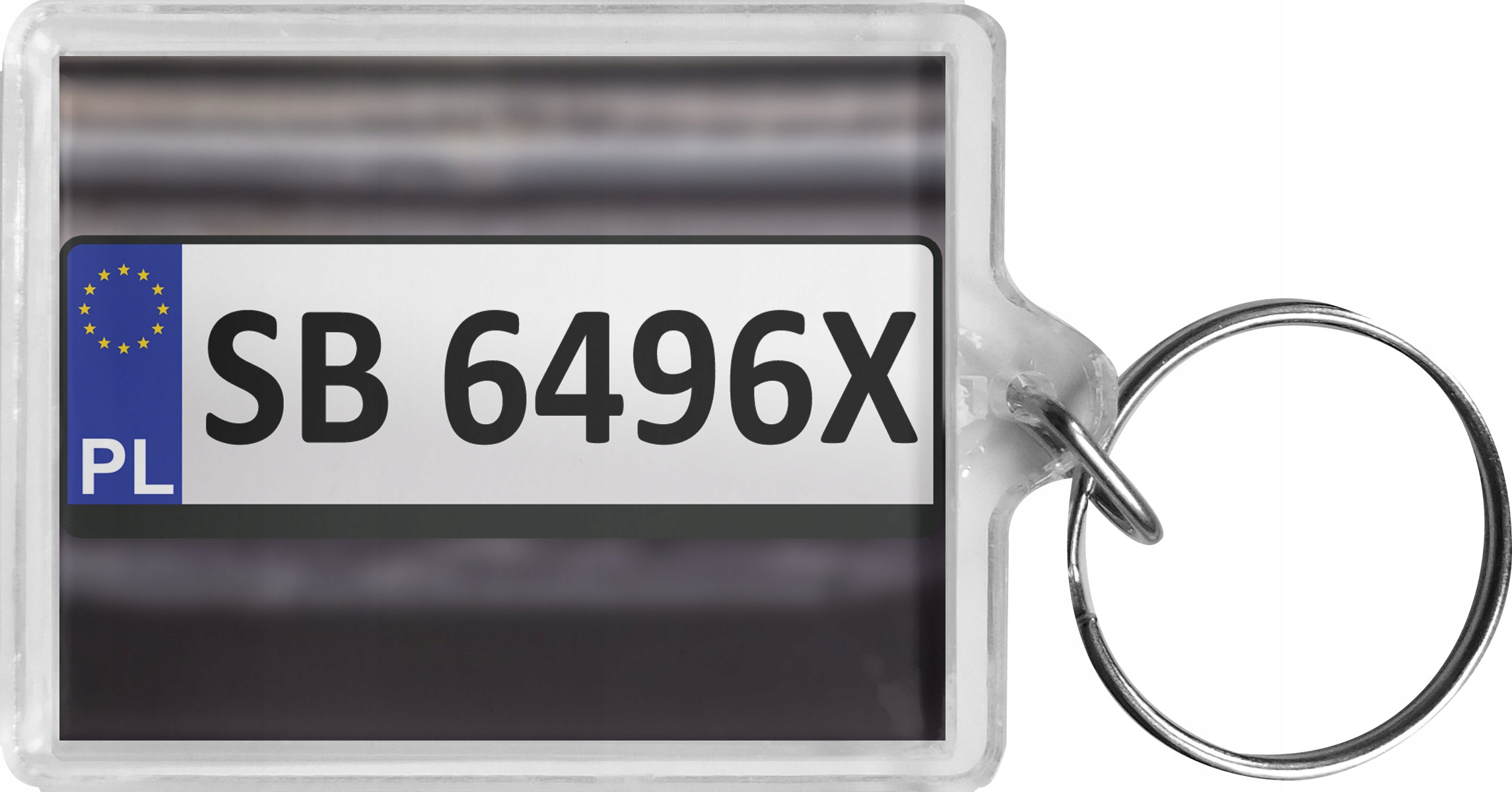 PREZENT DLA KIEROWCY brelok do kluczyków z informacjami o aucie