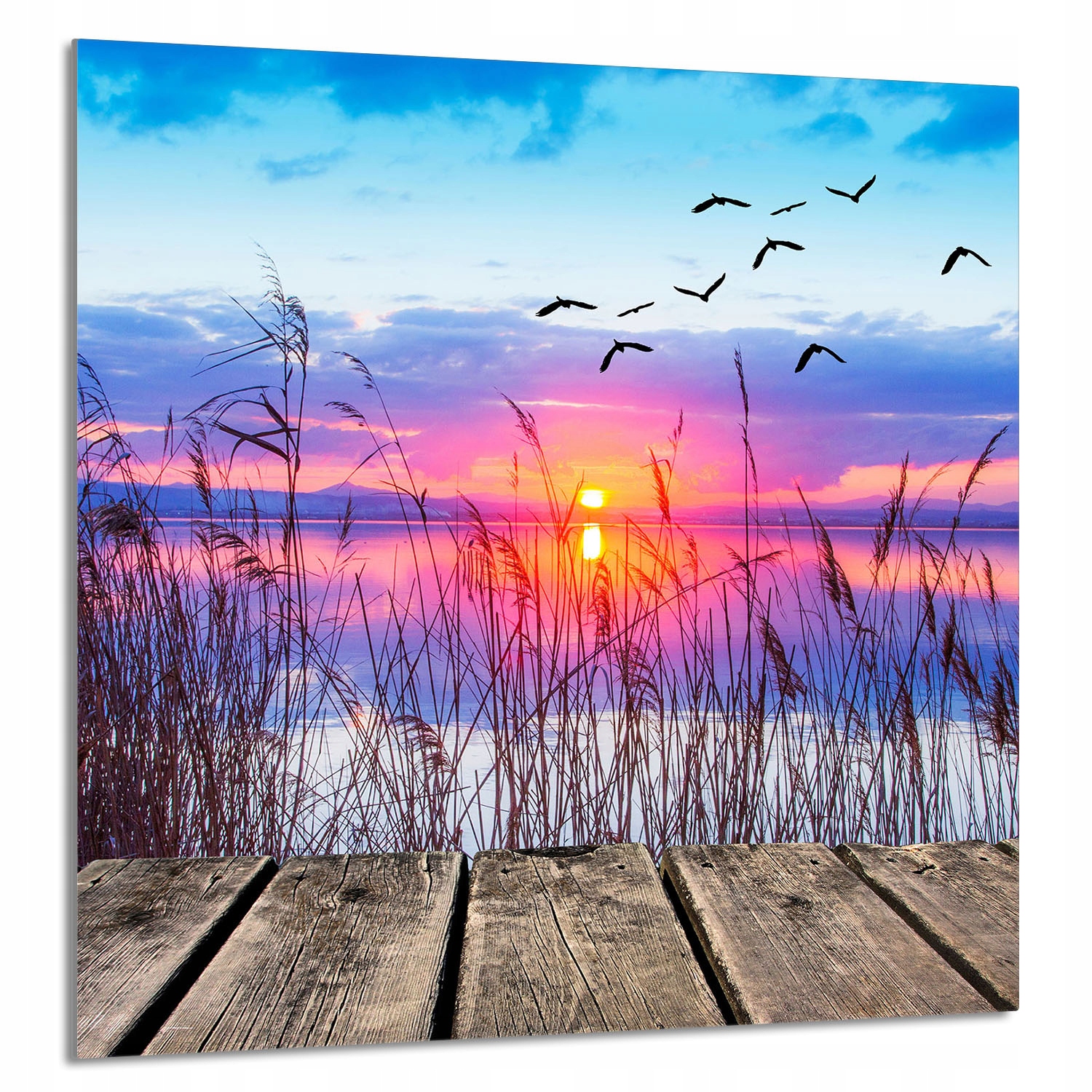 Skleněný Panel Do Kuchyně 60x65 Pohled na Tvrzené Sklo