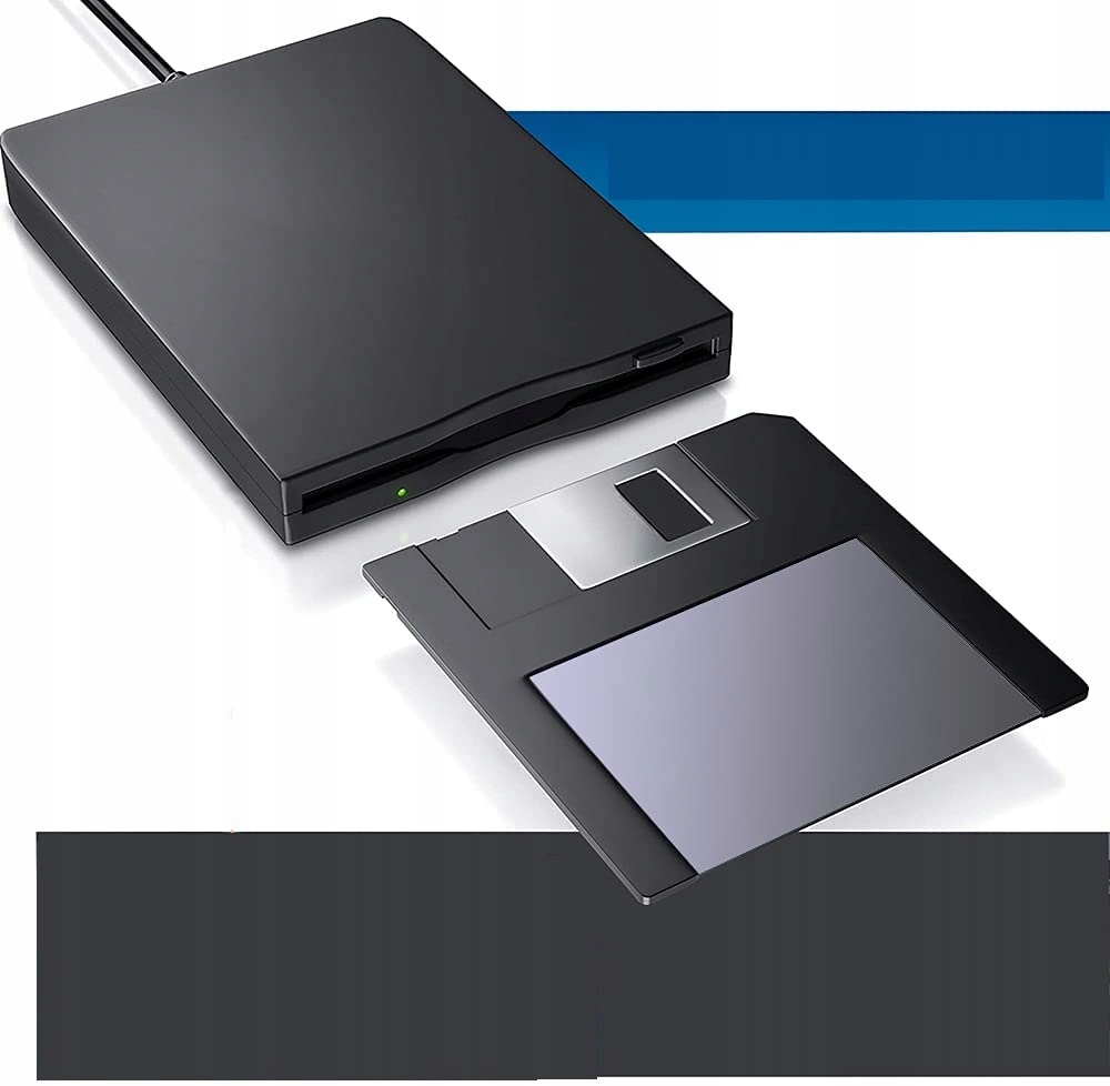 ZEWNĘTRZNA STACJA DYSKIETEK 3,5'' FDD USB SLIM Typ napędu zewnętrzna