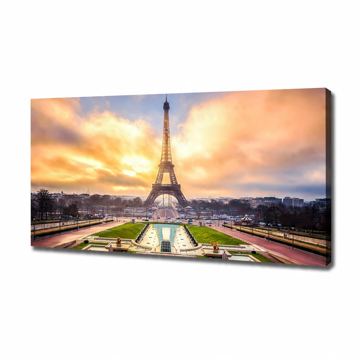 

Foto obraz na płótnie Wieża Eiffla Paryż 120x60 cm