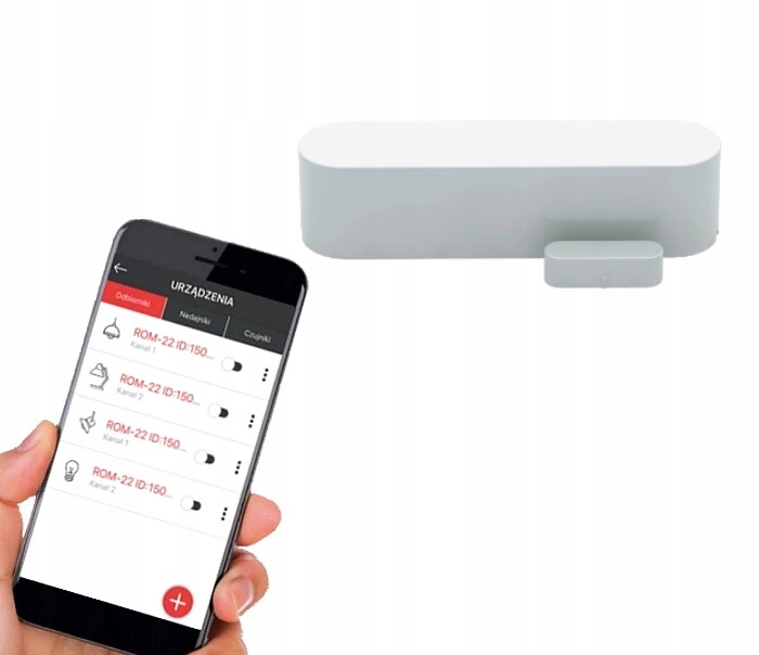 Zamel Rádiový snímač otvorenia zatvorenia dverí okna Alarm Exta Life