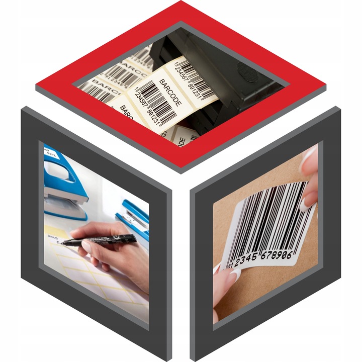 ETYKIETY TERMICZNE 100x150 BIAŁE perforacja 500szt Rodzaj na taśmie