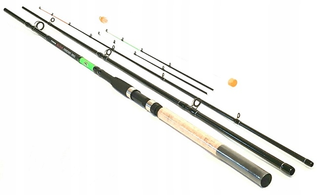 3xZestaw spinning spławik grunt FEEDER Marka FL