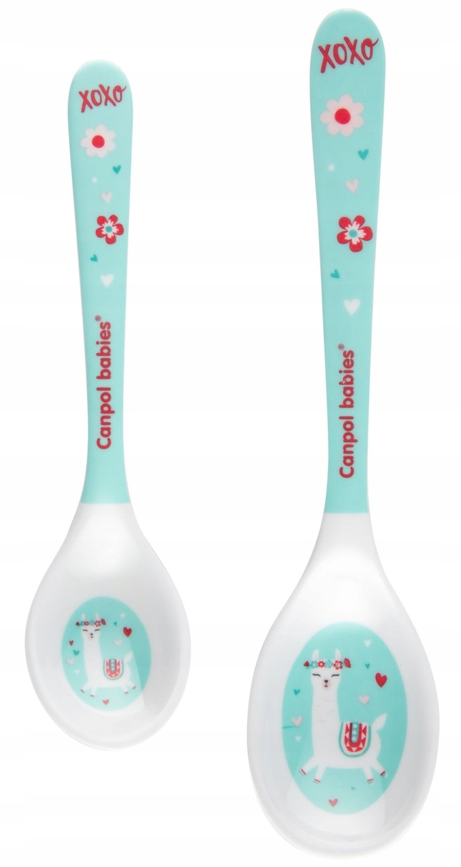 CANPOL ŁYŻECZKI DLA DZIECI MELAMINOWE ŁYŻKA x 2SZT