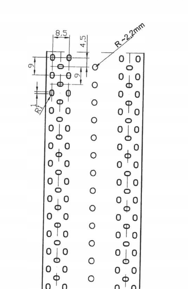 Taśma narożnikowa, łączenia płyt G-K 50mm/25m Kod producenta STV25