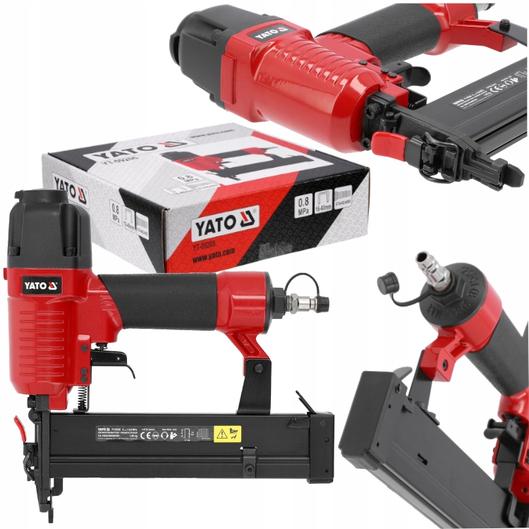 Zszywacz Pneumatyczny Stolarski Na Gwoździe I Zszywki Gwoździarka