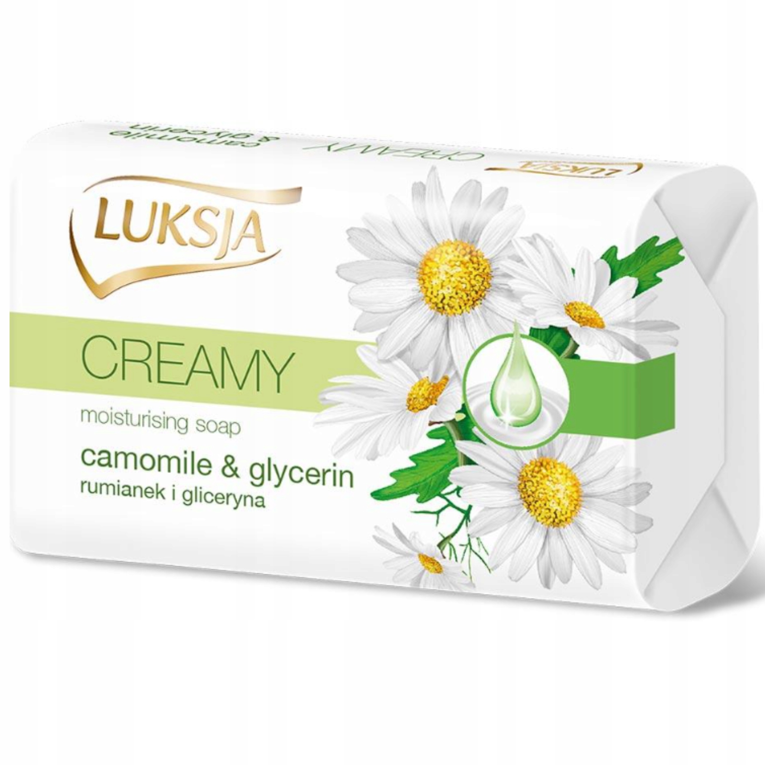

Luksja Mydło w kostce rumianek i gliceryna 90g