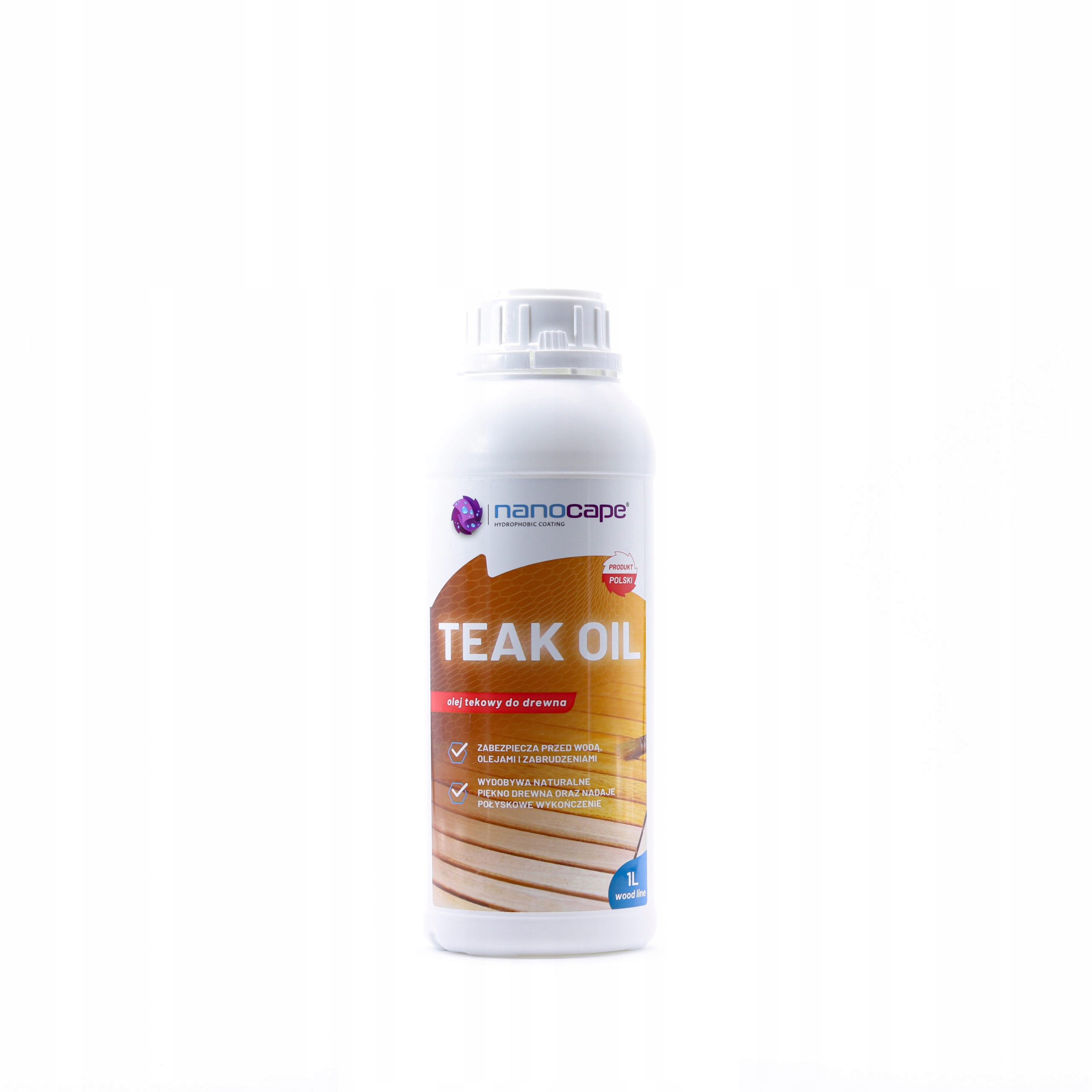 

Olej Tekowy do drewna naturalny Nanocape 1L