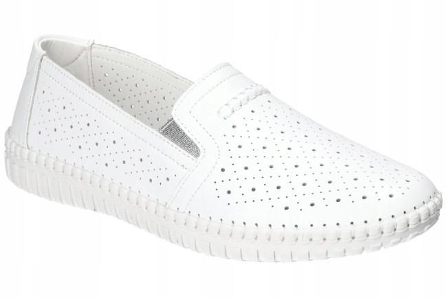 American Club RL156 Stylové Nazouvací Kožené Dámské Boty S Bílými Vložkami 41