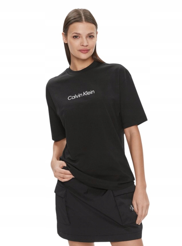 Dámské tričko Calvin Klein K20K206778 Beh černé, velikost XL