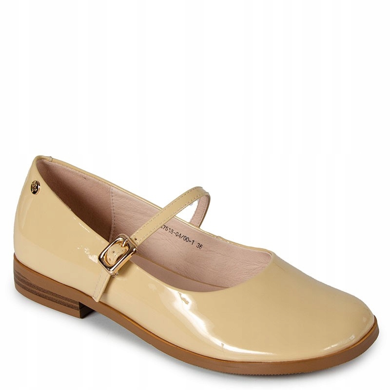 Maciejka P7518-04/00-1 Béžové Kožené Baleríny Polobotky Barefoot 36