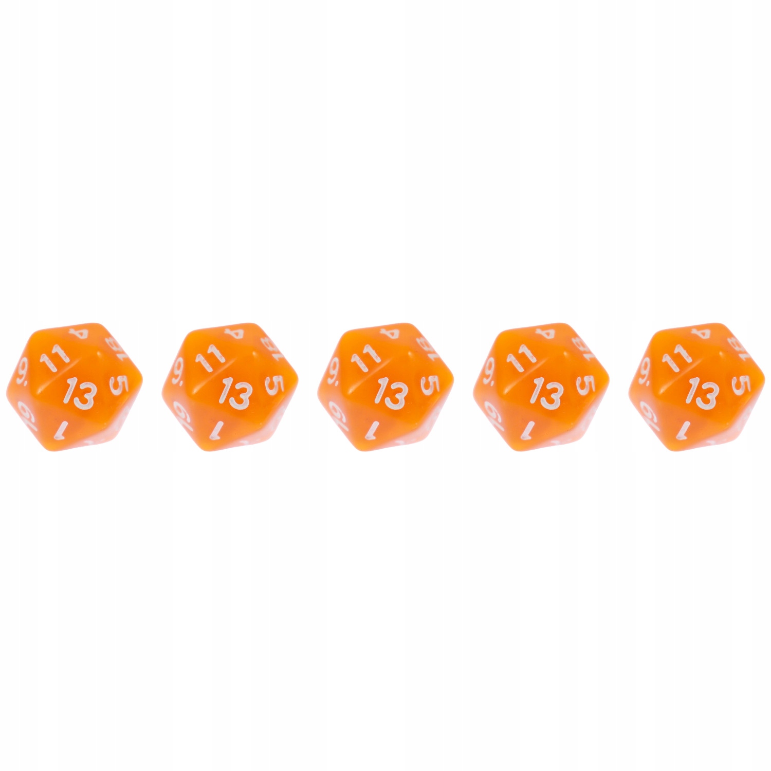 ZESTAW 5 KOSTEK K20 RPG STRZEŻ SIĘ SITHÓW KOŚĆ DWUDZIESTOŚCIENNA