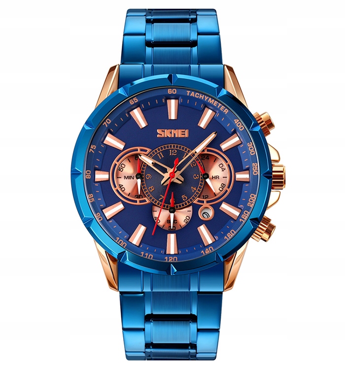 Pánské hodinky Skmei náramek chronograf datumovka