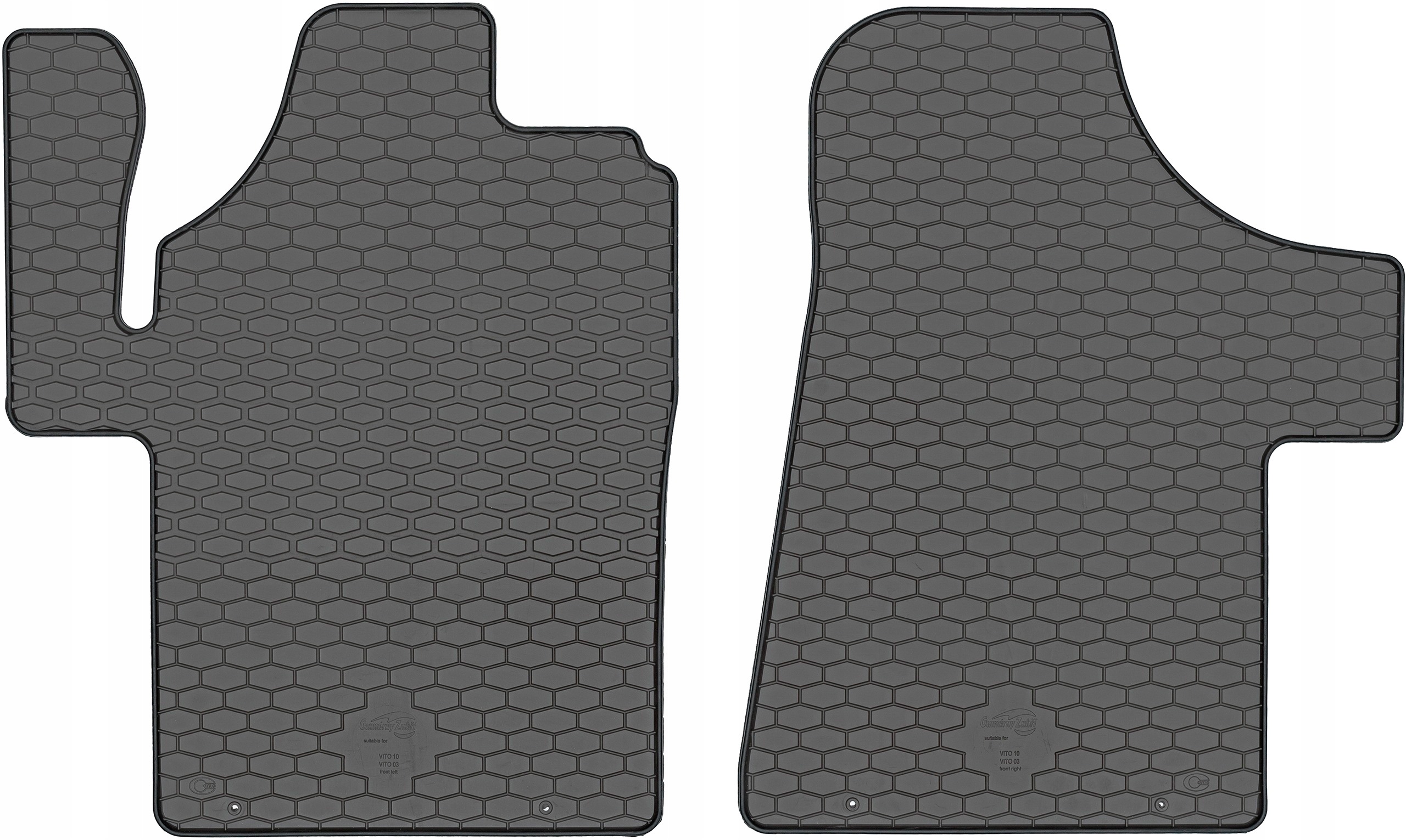 

Mercedes Vito II W639 2003-2014 Dywaniki gumowe