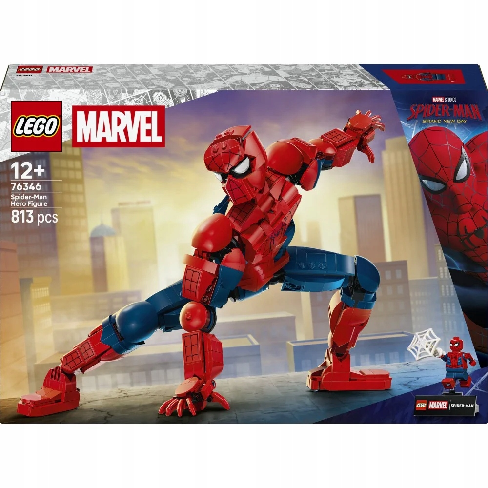 * Lego Marvel Heroes Figurka Spider-Mana 76346