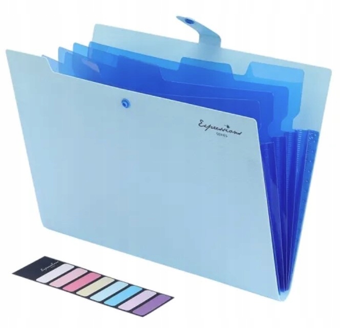 

Teczka na Dokumenty Składana 5 Przegródek Biwuar